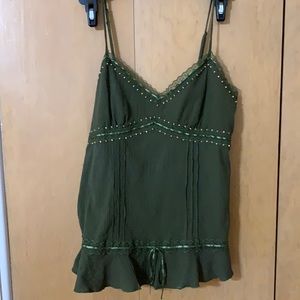 Xhilaration Small Spaghetti Strap Blouse